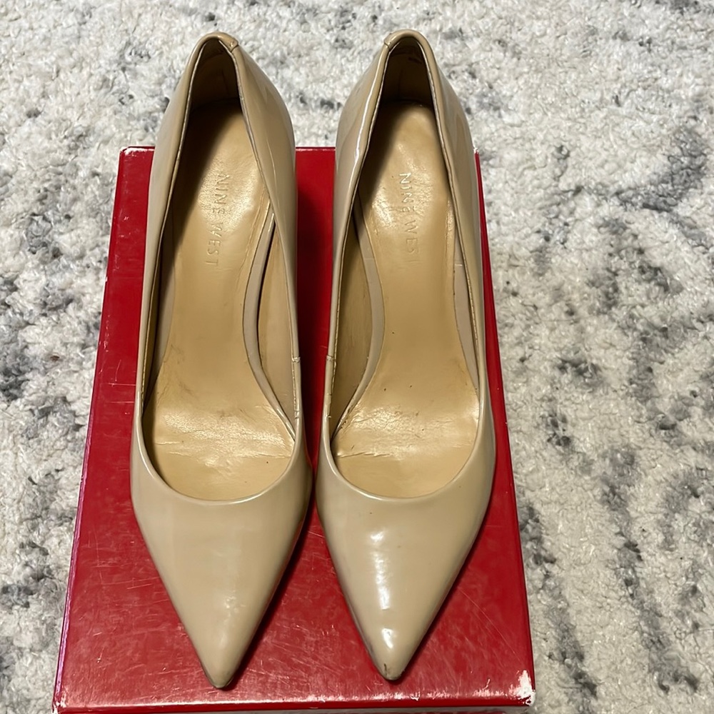 Nine West Heels in Nudr